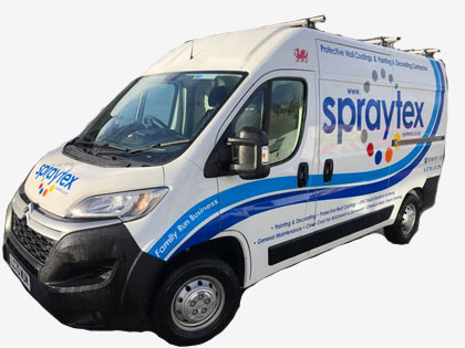Spraytex van